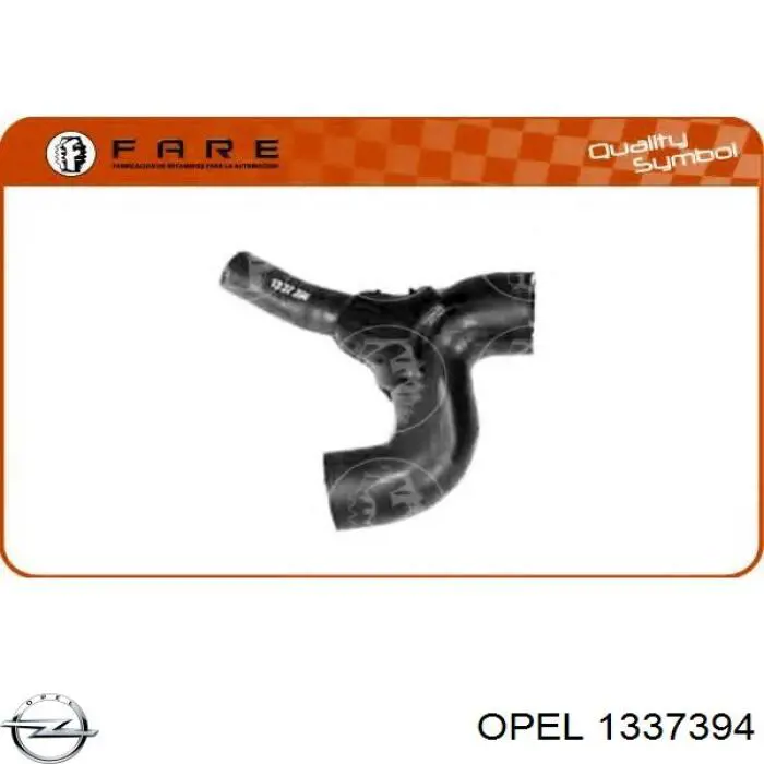 Купити 1337394 Opel Трубопроводи і шланги системи охолодження