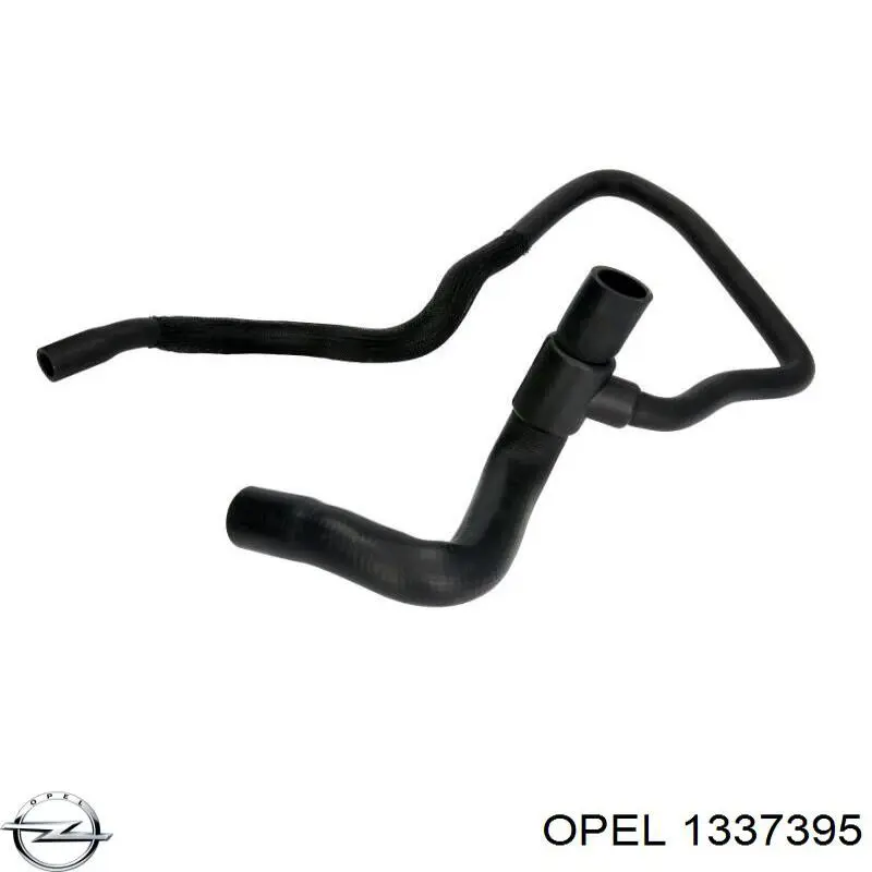 1337395 Opel шланг/патрубок системи охолодження