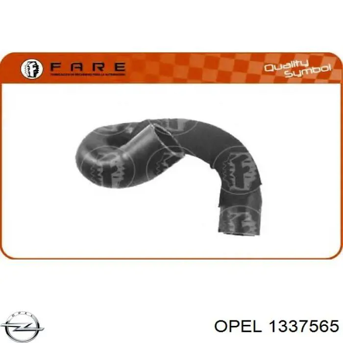 Шланг/патрубок радіатора охолодження, верхній Opel 1337565 ціна, від 8.87 USD