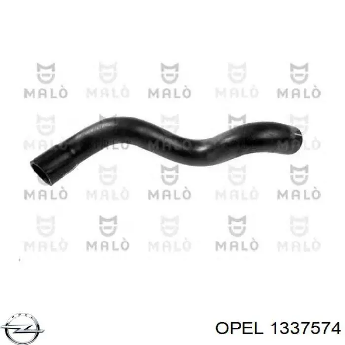 Купити 1337574 Opel Шланг/патрубок радіатора охолодження, верхній