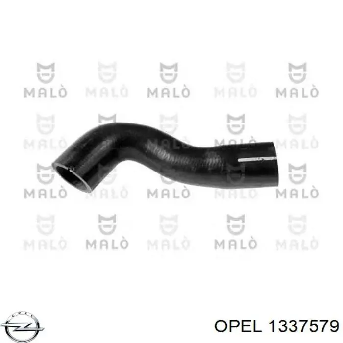1337579 Opel Патрубок системи охолодження