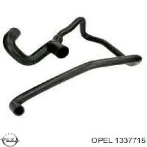 1337715 Opel шланг/патрубок радіатора охолодження, нижній