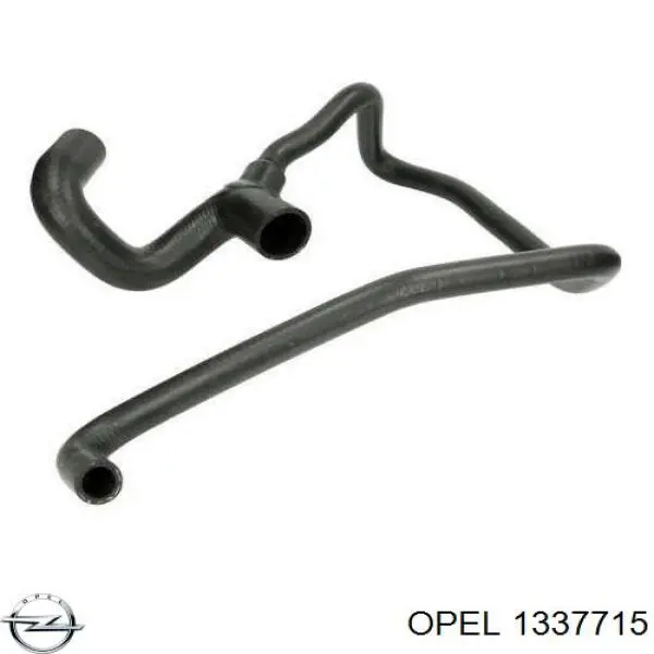 Купити 1337715 Opel Шланг/патрубок радіатора охолодження, нижній