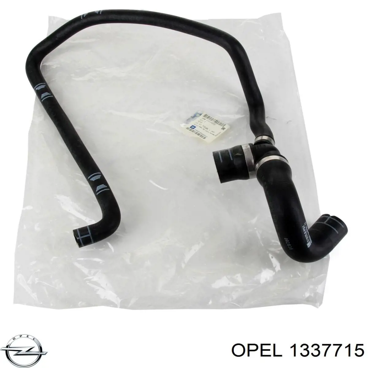 Шланг/патрубок радіатора охолодження, нижній 1337715 Opel