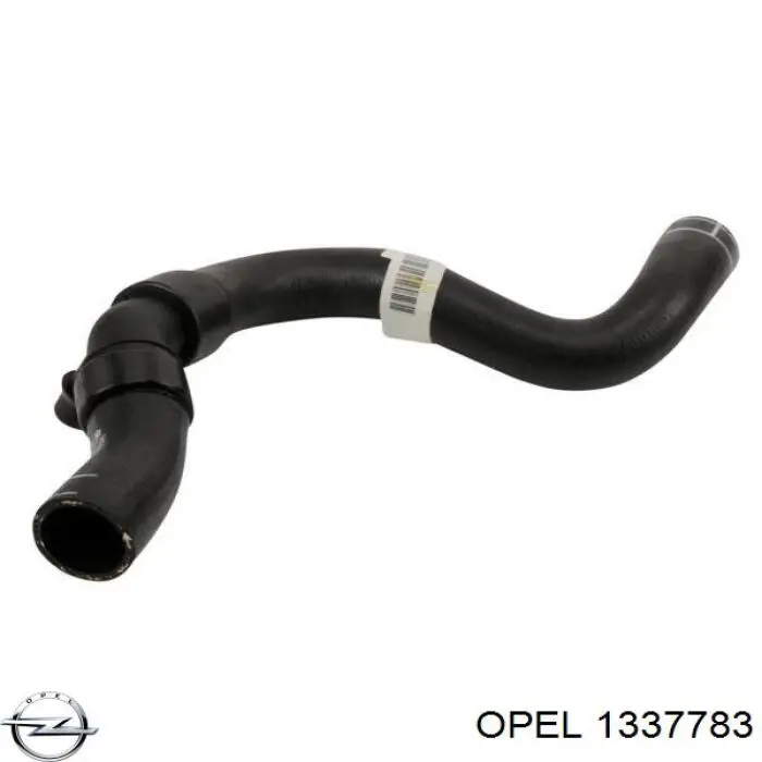 13181079 Opel шланг/патрубок радіатора охолодження, верхній