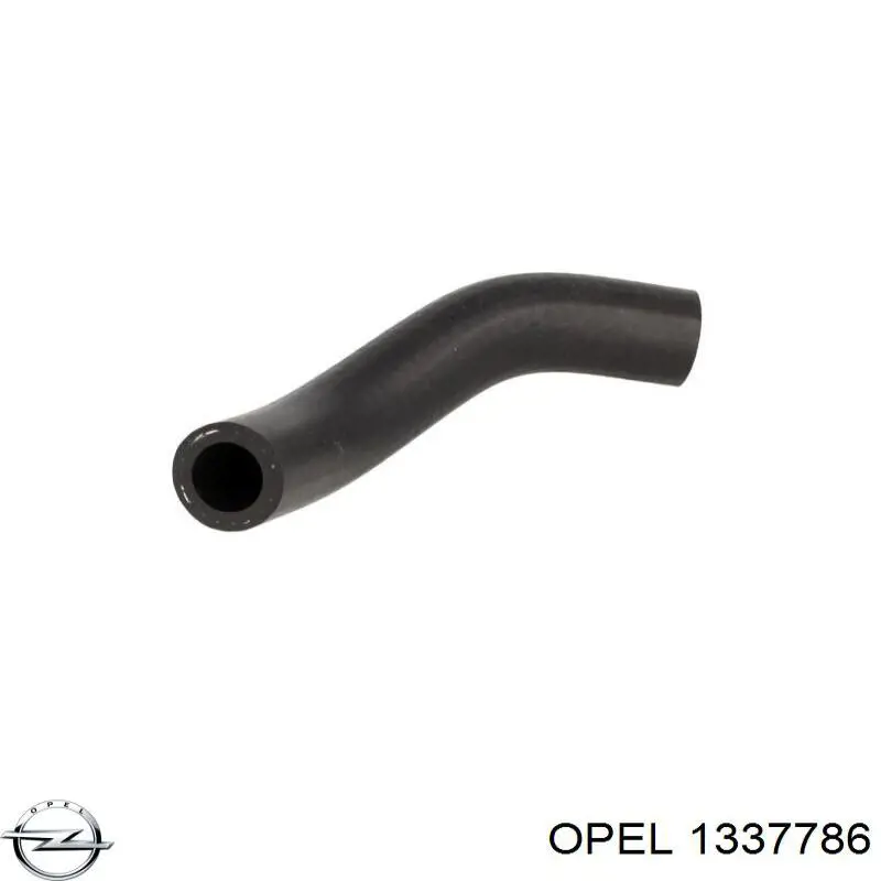 Шланг/патрубок радіатора охолодження, нижній Opel 1337786 ціна, від 32.69 USD