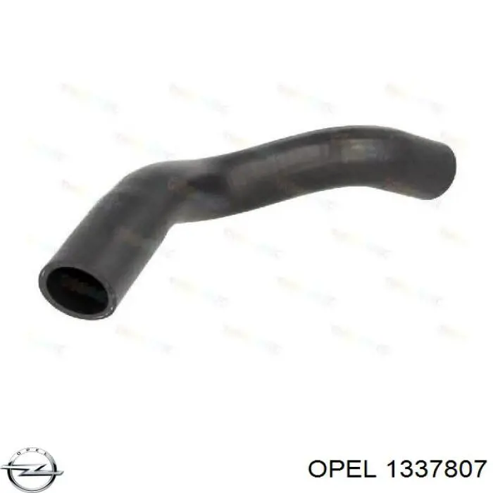 Шланг/патрубок радіатора охолодження, верхній Opel 1337807 ціна, від 5.01 USD
