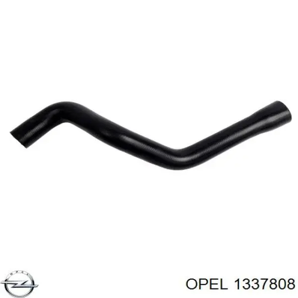 Шланг/патрубок радіатора охолодження, верхній Opel 1337808 ціна, від 3.09 USD