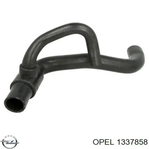 Шланг/патрубок радіатора охолодження, верхній Opel 1337858 ціна, від 22.91 USD