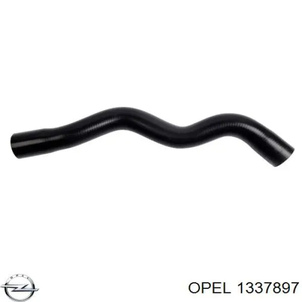 Шланг/патрубок радіатора охолодження, верхній Opel 1337897 ціна, від 13.34 USD