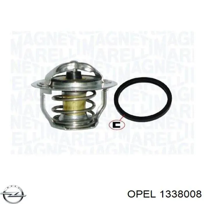 Термостат 1338008 Opel