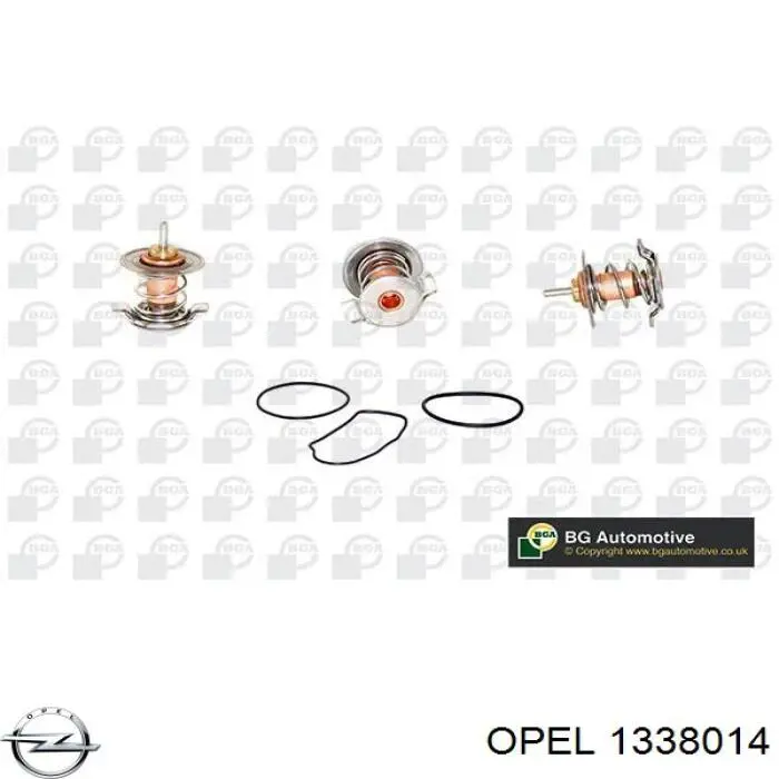 Купити 1338014 Opel Термостат в корпусі