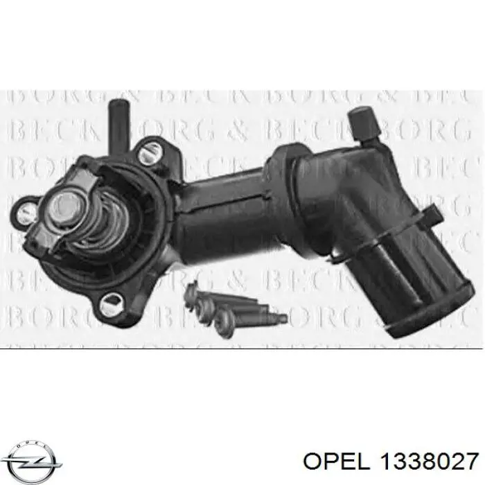 Кожух термостата Opel 1338027 ціна, від 36.57 USD