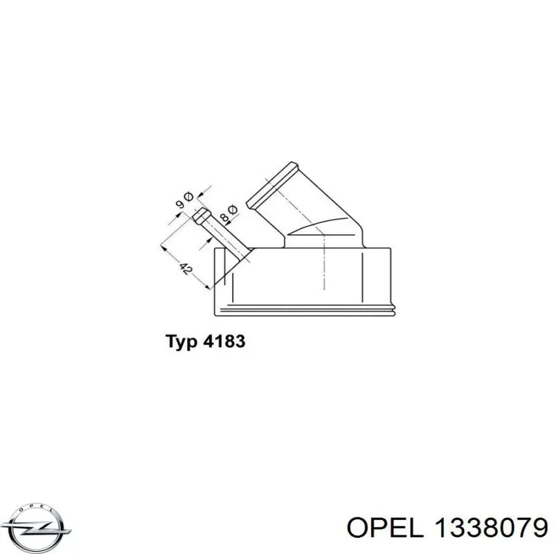 Автомобільний термостат Opel 1338079 ціна, від 19.57 USD