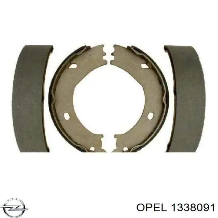 1338091 Opel термостат