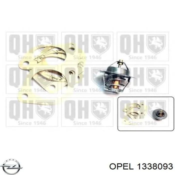 Автомобільний термостат Opel 1338093 ціна, від 5.32 USD