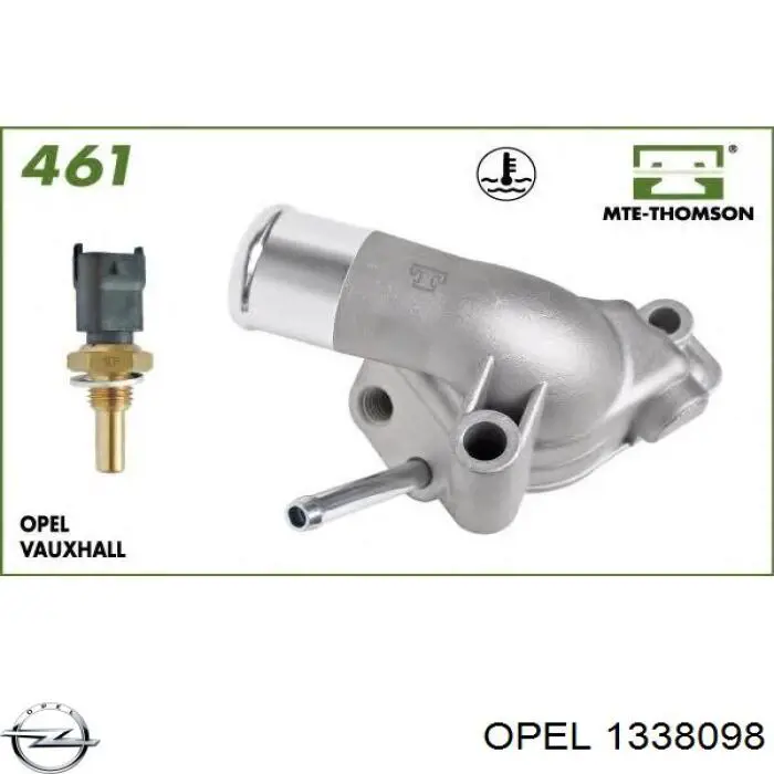 Купити 1338098 Opel Корпус термостата