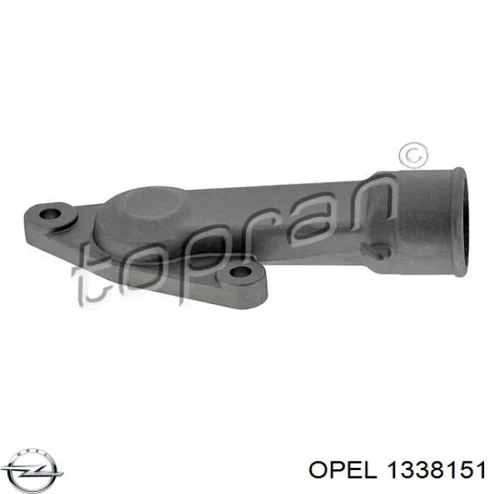 1338151 Opel корпус термостата