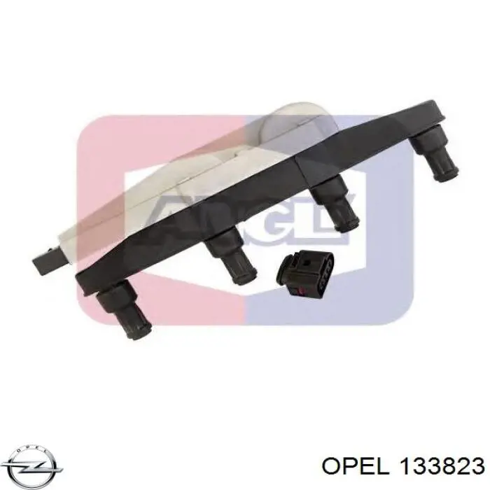 Купити 133823 Opel Термостат в корпусі