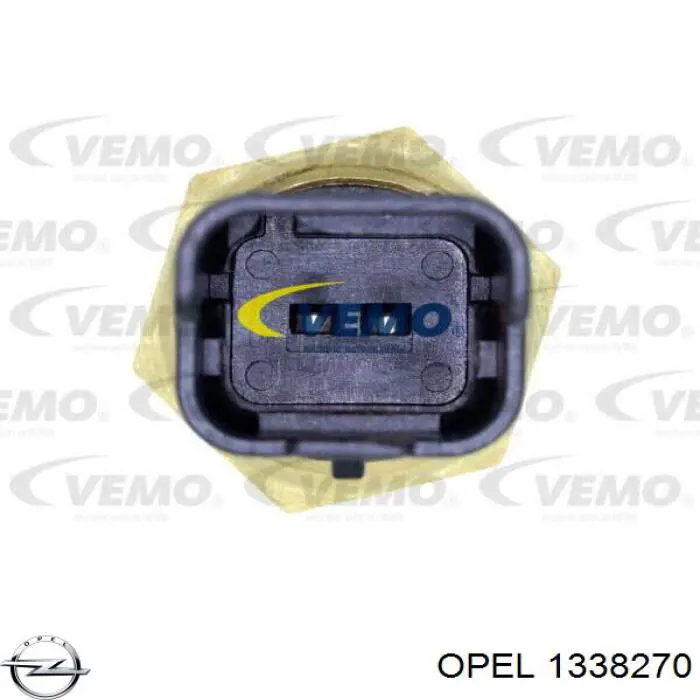 1338270 Opel Покажчик температури охолоджуючої рідини