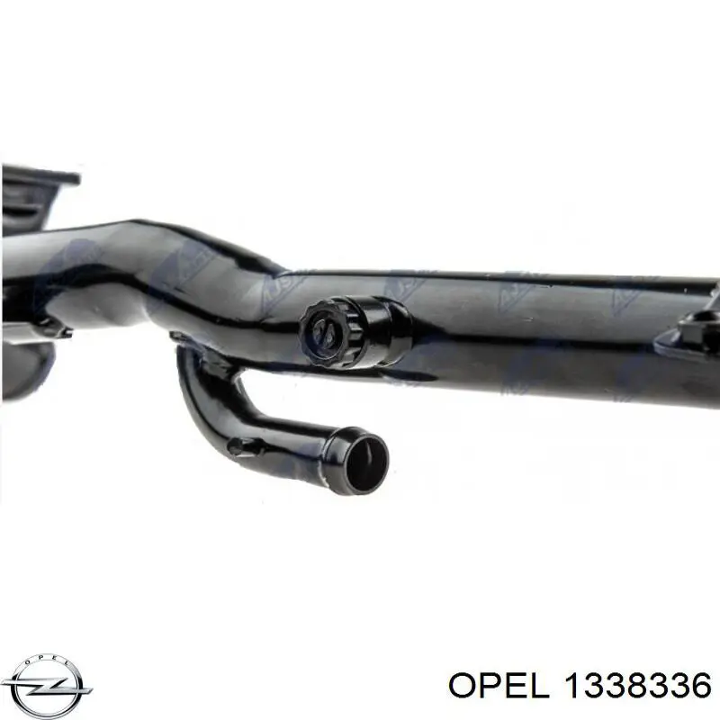 Шланг/патрубок системи охолодження Opel 1338336 ціна, від 39.37 USD
