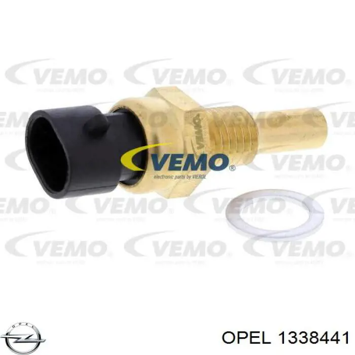 Датчик температури охолоджуючої рідини 1338441 Opel