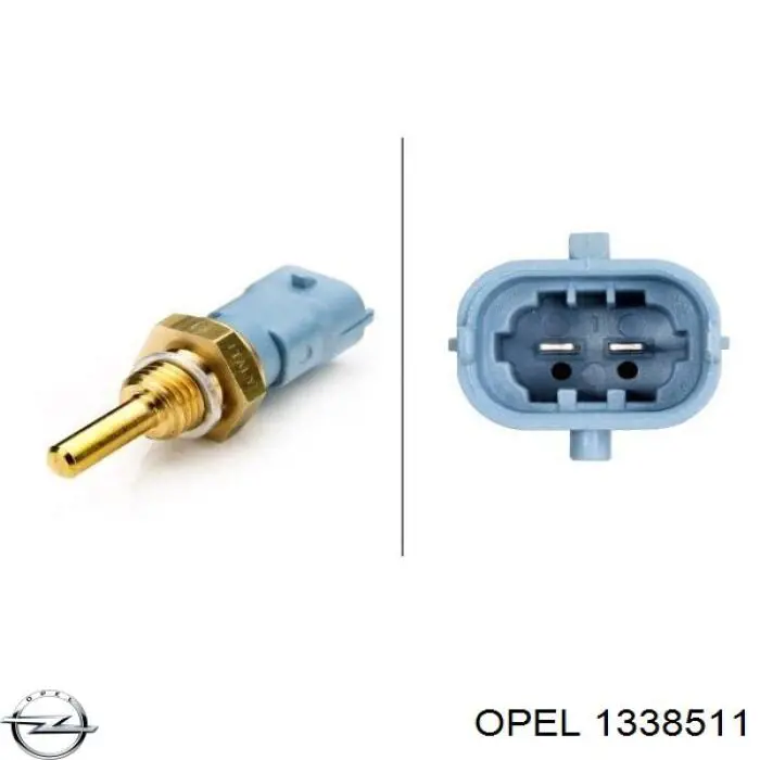 Купити 1338511 Opel Датчик температури охолоджуючої рідини