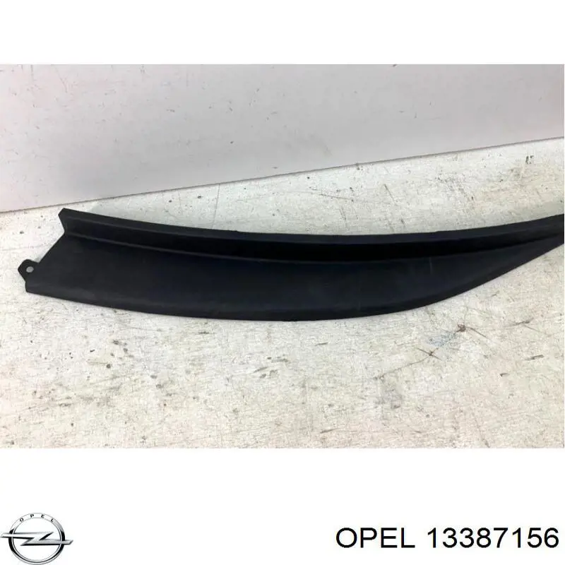 Купити 13387156 Opel Спойлер переднього бампера, правий