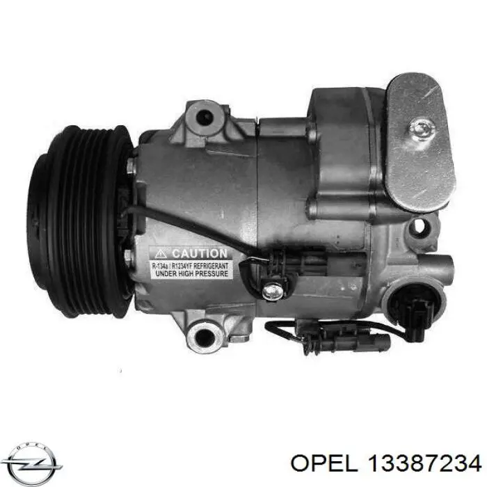 13387234 Opel Компресор холодоагенту