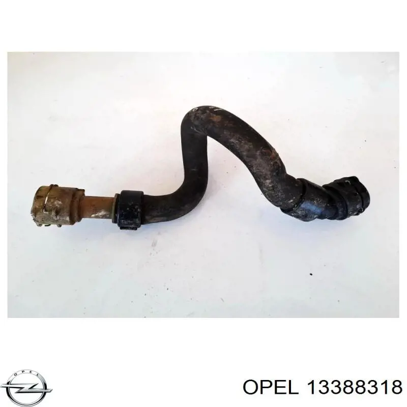 Купити 13388318 Opel Шланг радіатора опалювача/пічки, обратка
