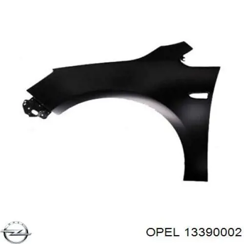 Купити 13390002 Opel Крило переднє ліве
