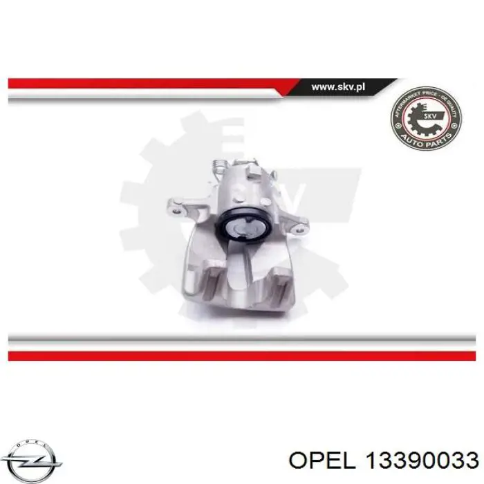 Супорт задній лівий 13390033 Opel