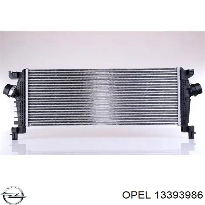 Купити 13393986 Opel Радіатор интеркуллера
