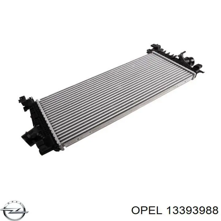 Купити 13393988 Opel Радіатор интеркуллера