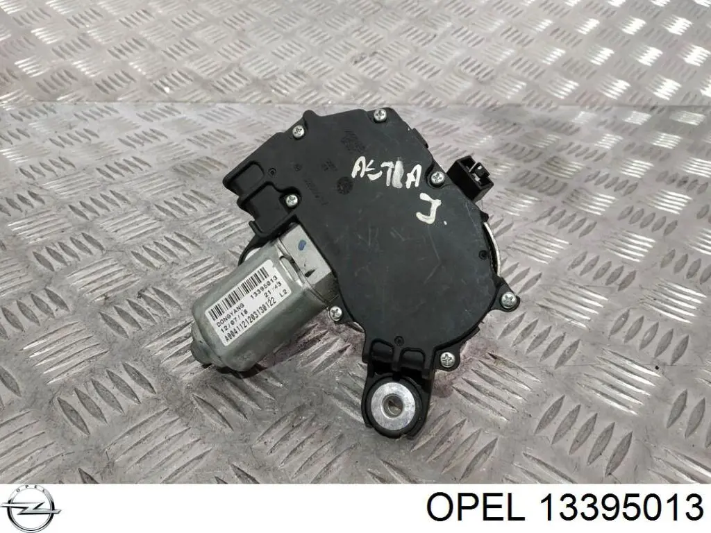 13395013 Opel двигун склоочисника заднього скла