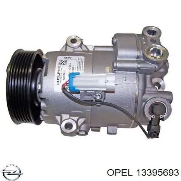Купити 13395693 Opel Компресор кліматичної установки