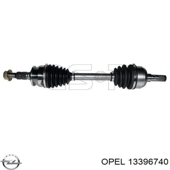 5374054 Opel Привід лівий