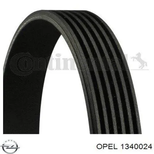 Ремінь приводний, агрегатів, комплект Opel 1340024 ціна, від 50.68 USD
