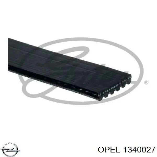 1340027 Opel ремінь приводний, агрегатів
