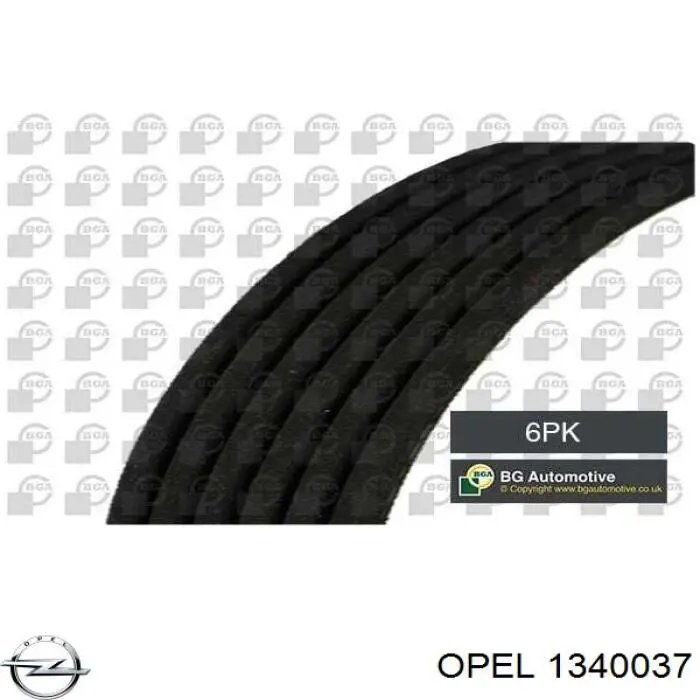 Купити 1340037 Opel Ремінь генератора