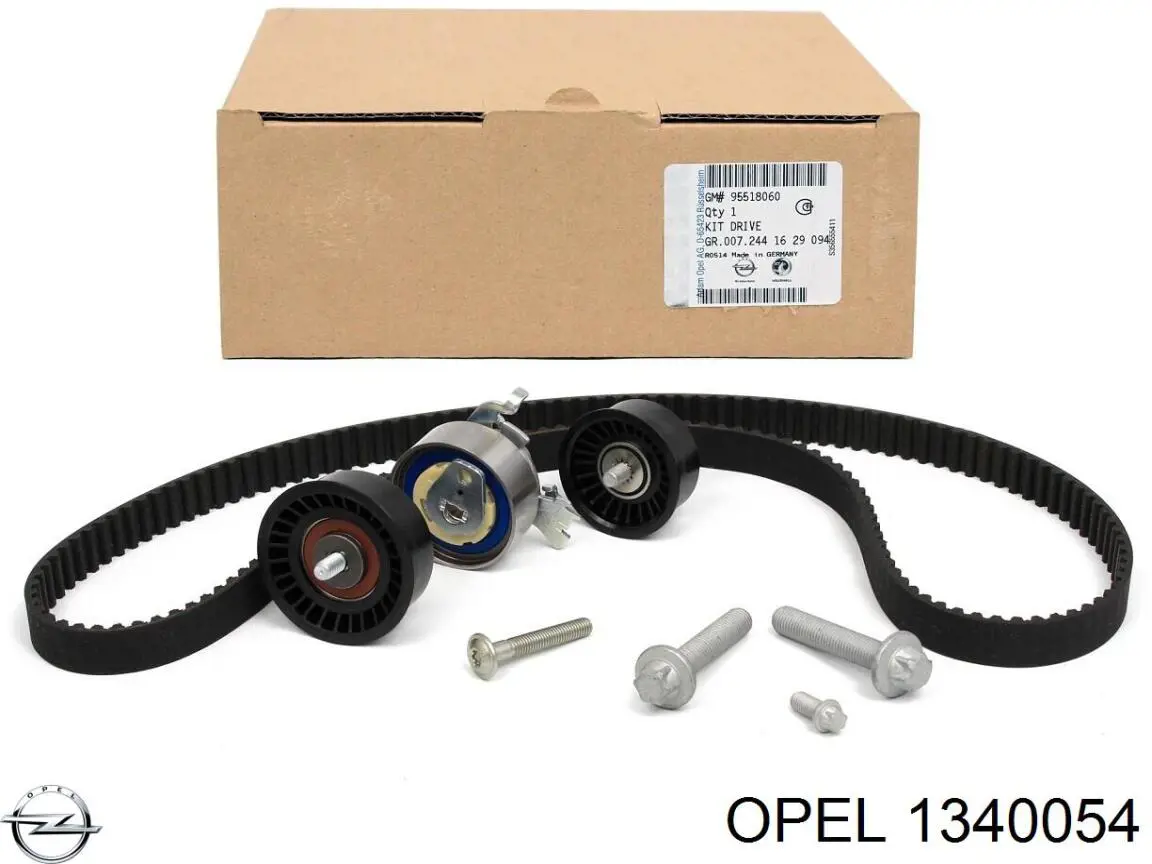 1340054 Opel ремінь приводний, агрегатів