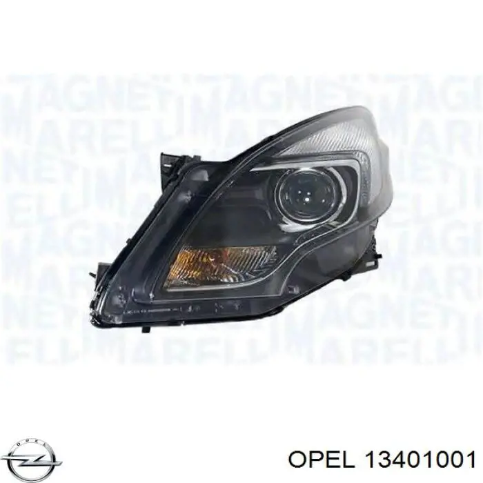 Фара Opel 13401001 ціна, від 188.07 USD