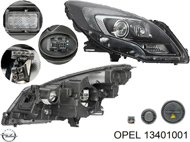 13401001 Opel Фари
