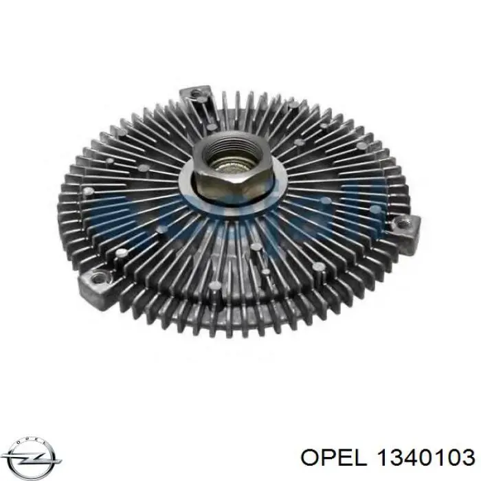 В'язкова муфта вентилятора Opel 1340103 ціна, від 42.55 USD