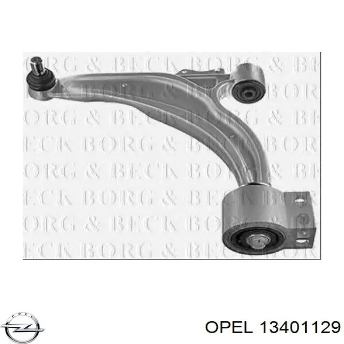 13401129 Opel важіль передньої підвіски нижній, лівий