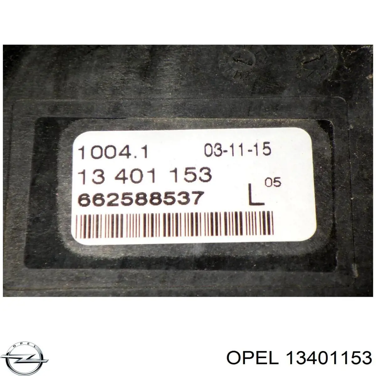 Купити 13401153 Opel Фара протитуманна, ліва