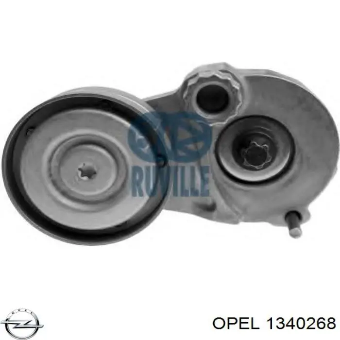 Натягувач приводного ременя Opel 1340268 ціна, від 35.27 USD
