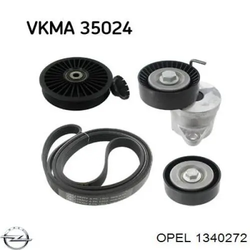 Купити 1340272 Opel Ремінь генератора