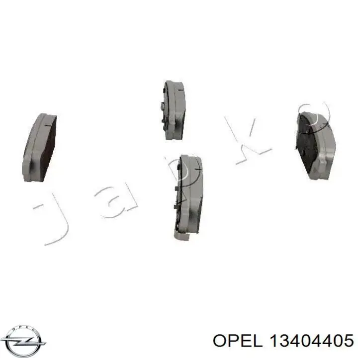 Купити 13404405 Opel Задні колодки