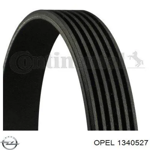 Клиновий ремінь Opel 1340527 ціна, від 15.46 USD